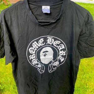 Bape x chrome hearts tee ( rare 2006 edition)